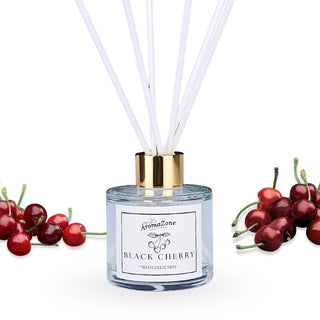 🍒BLACK CHERRY❤️ Odorizant de cameră natural cu bețișoare, bază ECO-FRIENDLY, handmade - Cireșe, Vanilie