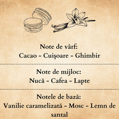 🥞MAPLE&PECAN🥜 Odorizant de cameră natural cu bețișoare, bază ECO-FRIENDLY, handmade - Vanilie, Nucă, Cacao