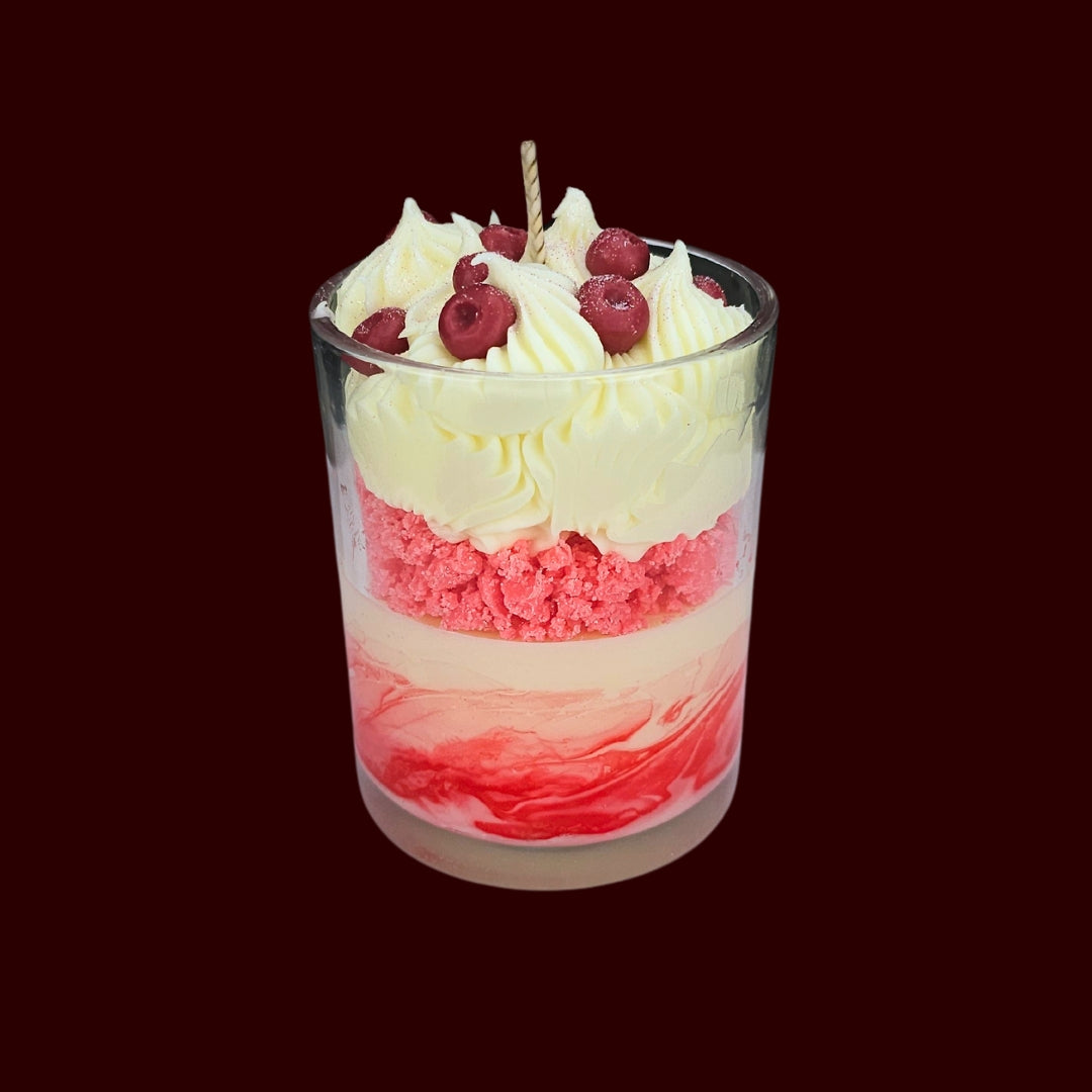 🍅CRANBERRY TART🍰 Lumânare parfumată decorativă, ceară naturală handmade