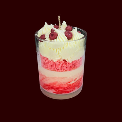 🍅CRANBERRY TART🍰 Lumânare parfumată decorativă, ceară naturală handmade