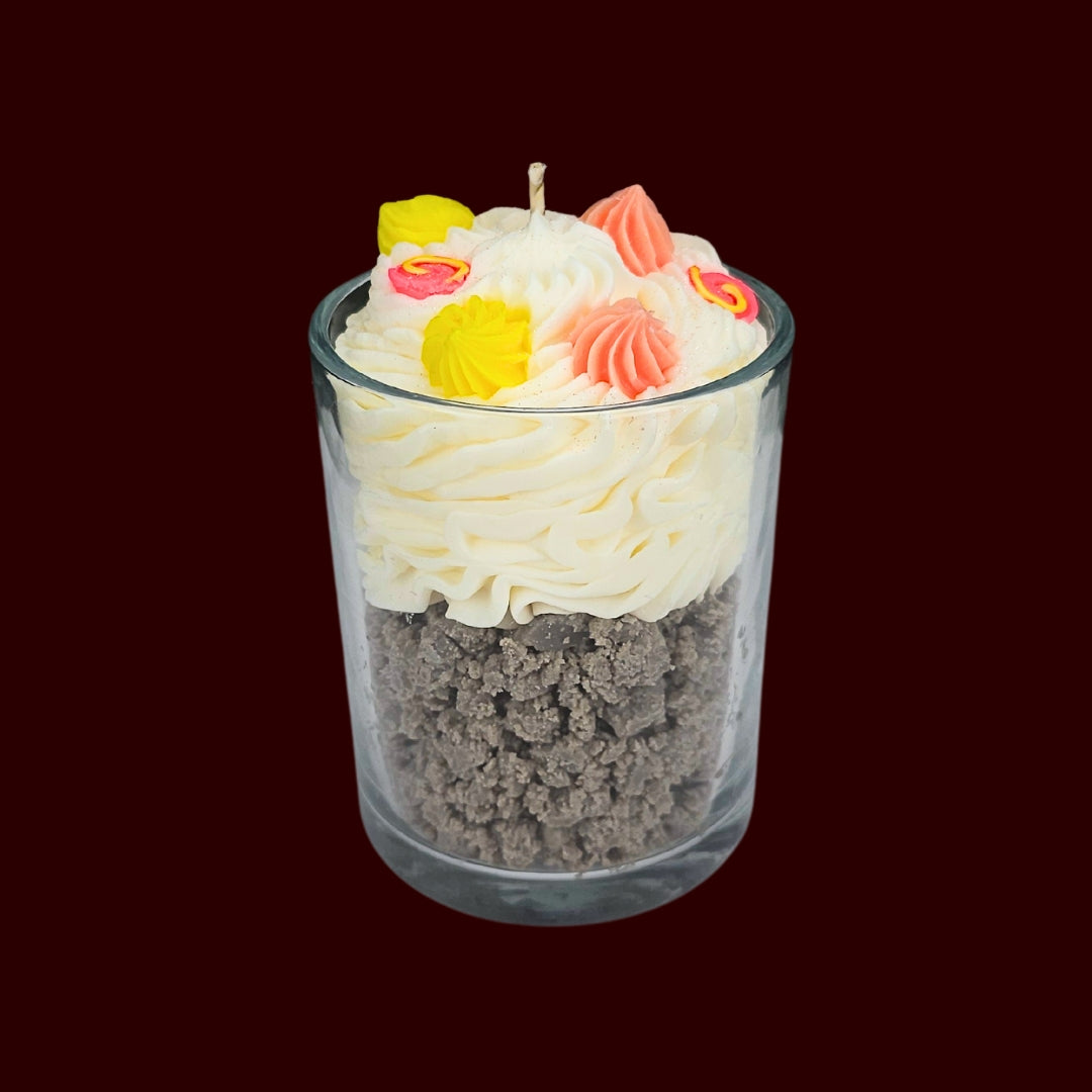 🍭CANDY LAND🍬 Lumânare parfumată decorativă, ceară naturală handmade