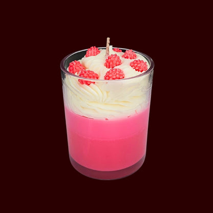 🍓SWEET BERRY❤️ Lumânare parfumată decorativă, ceară naturală handmade