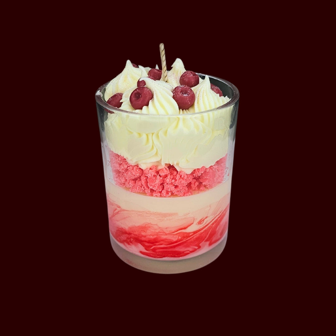 🍅CRANBERRY TART🍰 Lumânare parfumată decorativă, ceară naturală handmade