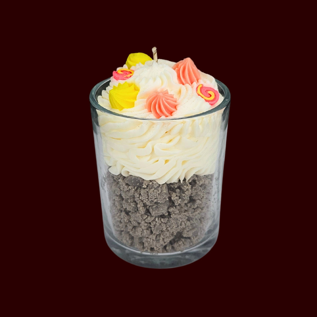 🍭CANDY LAND🍬 Lumânare parfumată decorativă, ceară naturală handmade