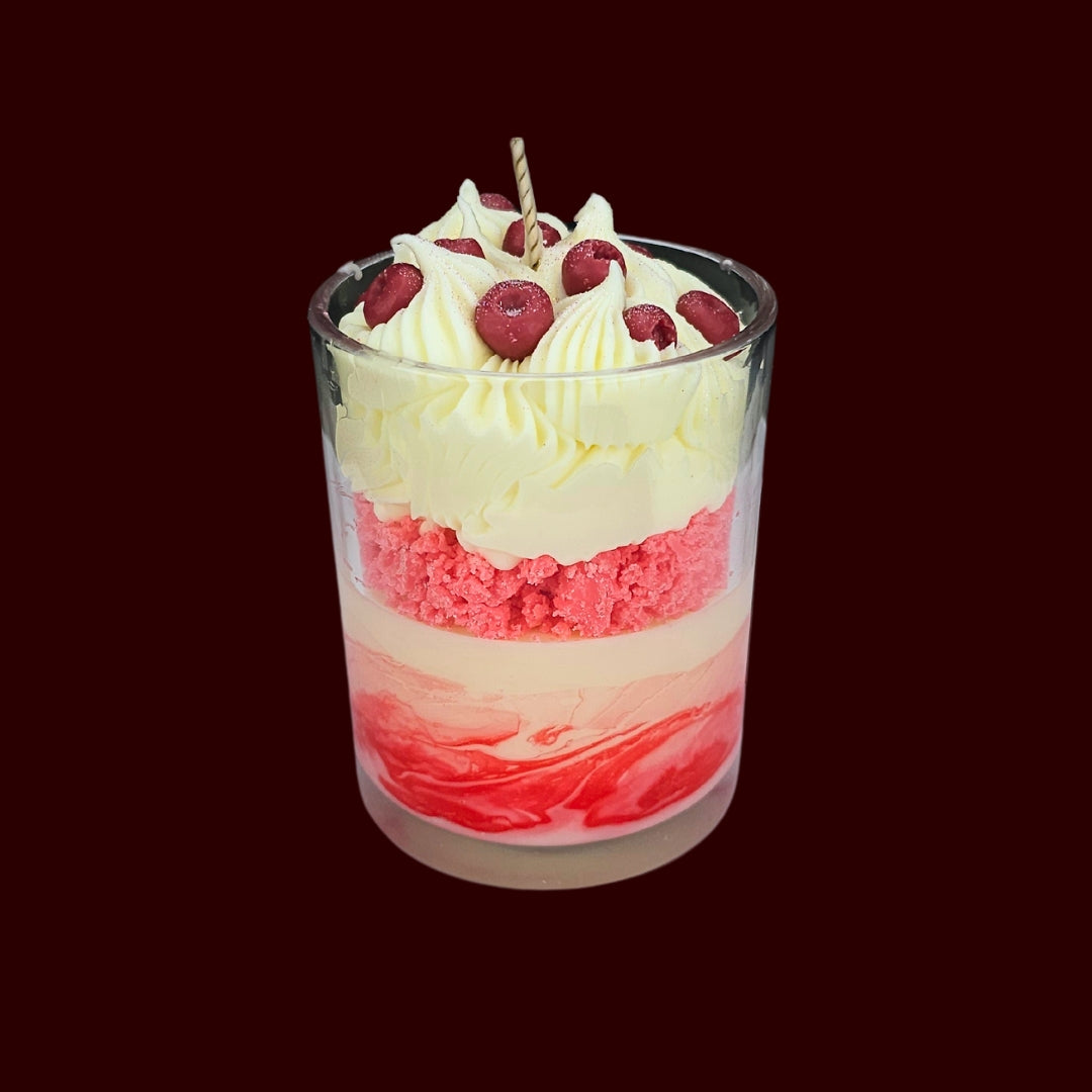 🍅CRANBERRY TART🍰 Lumânare parfumată decorativă, ceară naturală handmade