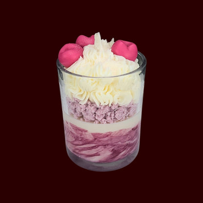 🍒BLACK CHERRY❤️ Lumânare parfumată decorativă, ceară naturală handmade