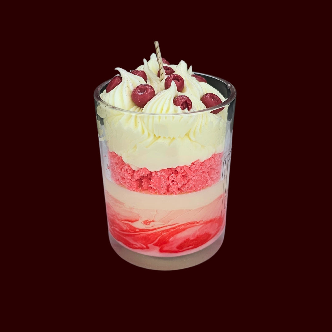 🍅CRANBERRY TART🍰 Lumânare parfumată decorativă, ceară naturală handmade