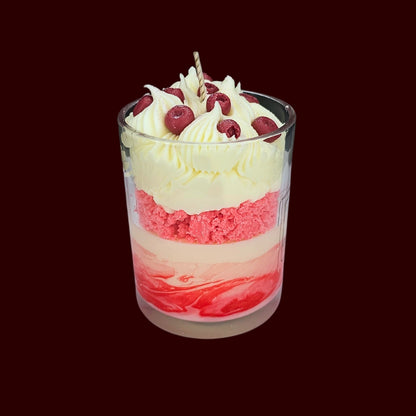 🍅CRANBERRY TART🍰 Lumânare parfumată decorativă, ceară naturală handmade