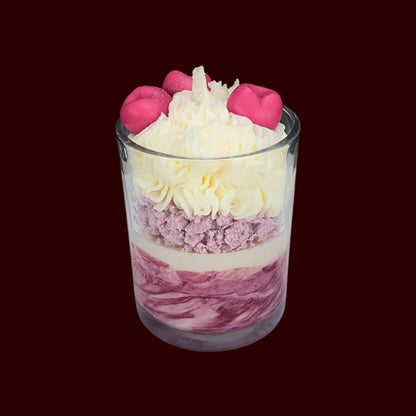 🍒BLACK CHERRY❤️ Lumânare parfumată decorativă, ceară naturală handmade