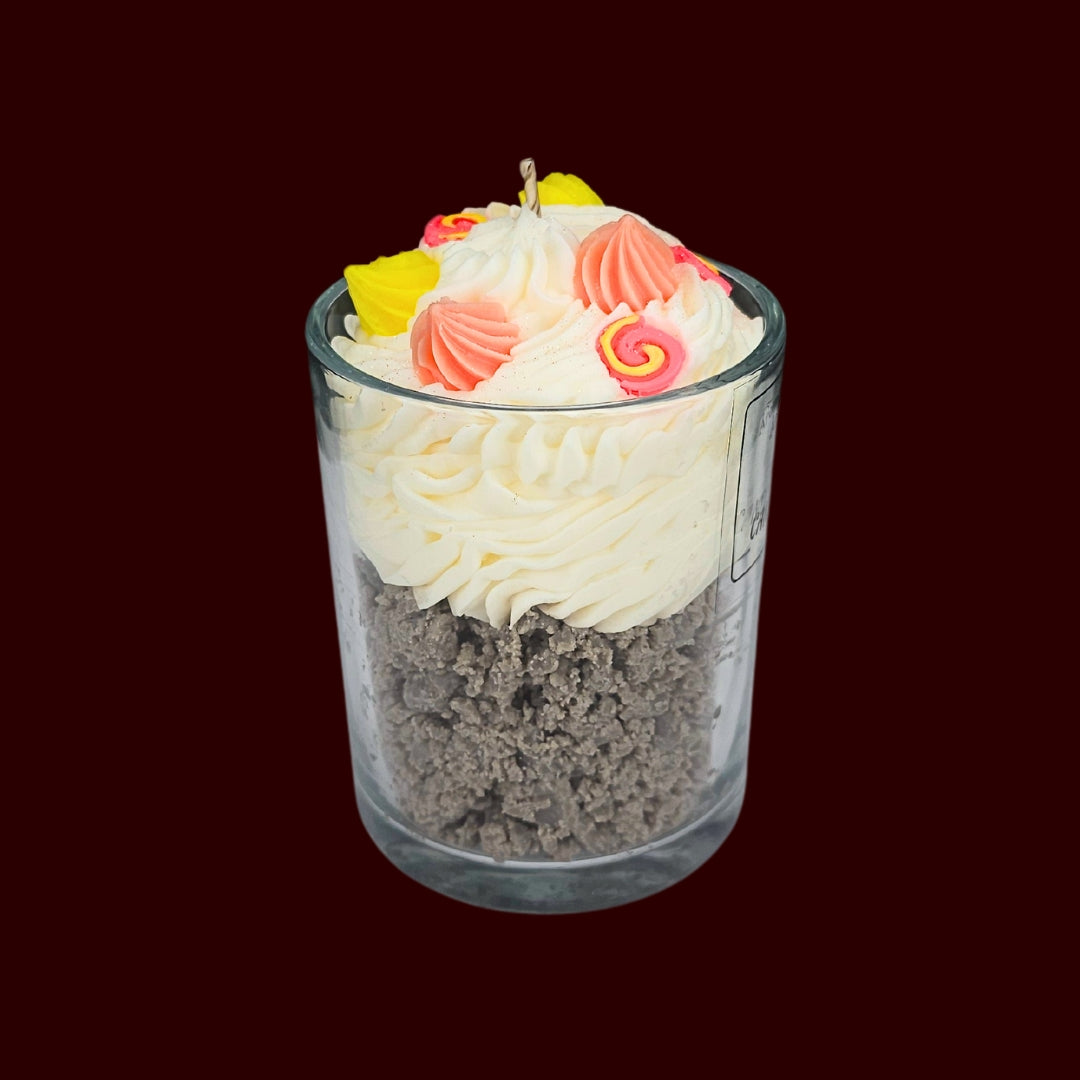 🍭CANDY LAND🍬 Lumânare parfumată decorativă, ceară naturală handmade