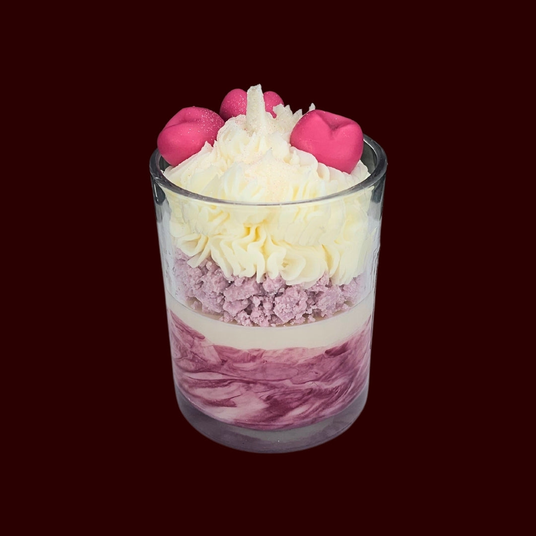 🍒BLACK CHERRY❤️ Lumânare parfumată decorativă, ceară naturală handmade