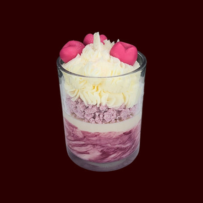 🍒BLACK CHERRY❤️ Lumânare parfumată decorativă, ceară naturală handmade