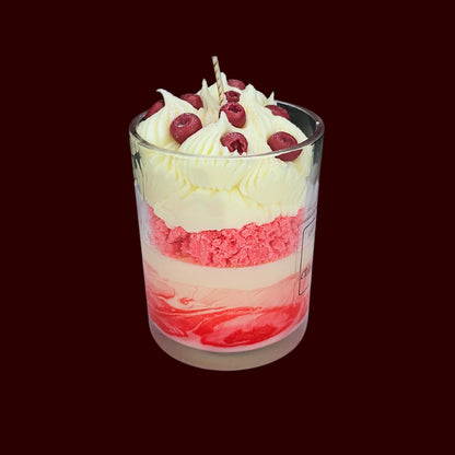 🍅CRANBERRY TART🍰 Lumânare parfumată decorativă, ceară naturală handmade