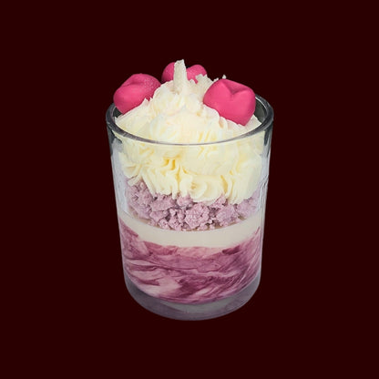 🍒BLACK CHERRY❤️ Lumânare parfumată decorativă, ceară naturală handmade