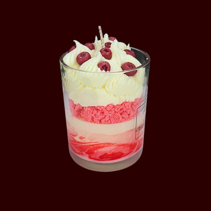 🍅CRANBERRY TART🍰 Lumânare parfumată decorativă, ceară naturală handmade