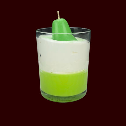 🍐JUICY PEAR🌼 Lumânare parfumată decorativă, ceară naturală handmade