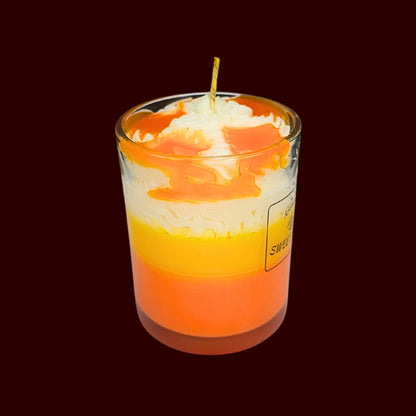 🥭SWEET MANGO💛 Lumânare parfumată decorativă, ceară naturală handmade