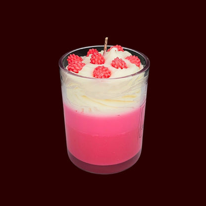 🍓SWEET BERRY❤️ Lumânare parfumată decorativă, ceară naturală handmade