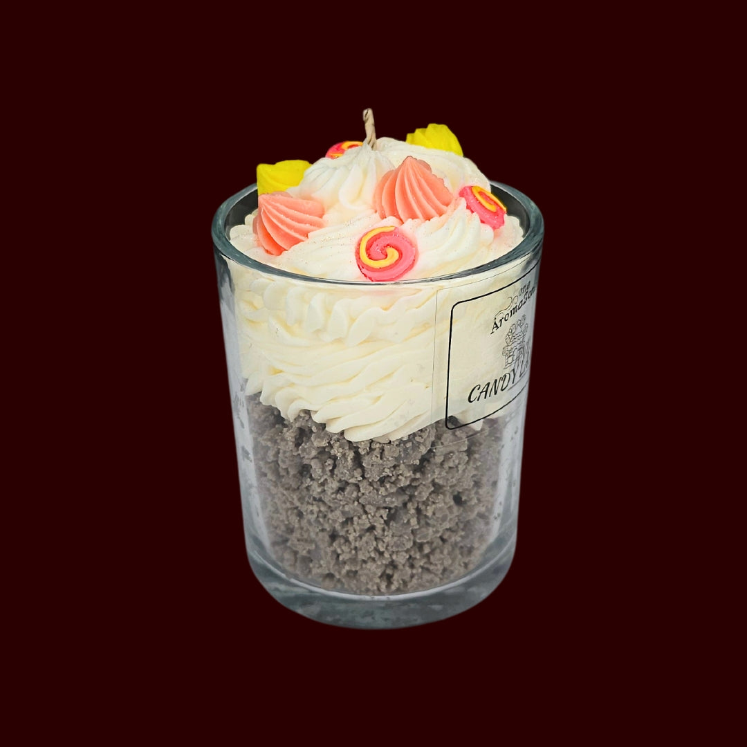🍭CANDY LAND🍬 Lumânare parfumată decorativă, ceară naturală handmade