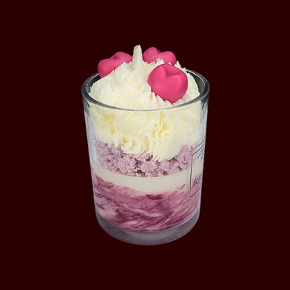 🍒BLACK CHERRY❤️ Lumânare parfumată decorativă, ceară naturală handmade