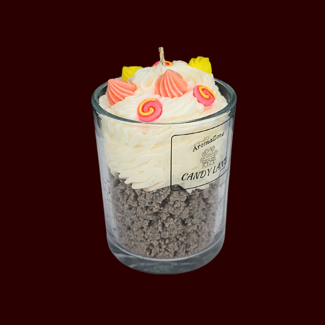 🍭CANDY LAND🍬 Lumânare parfumată decorativă, ceară naturală handmade