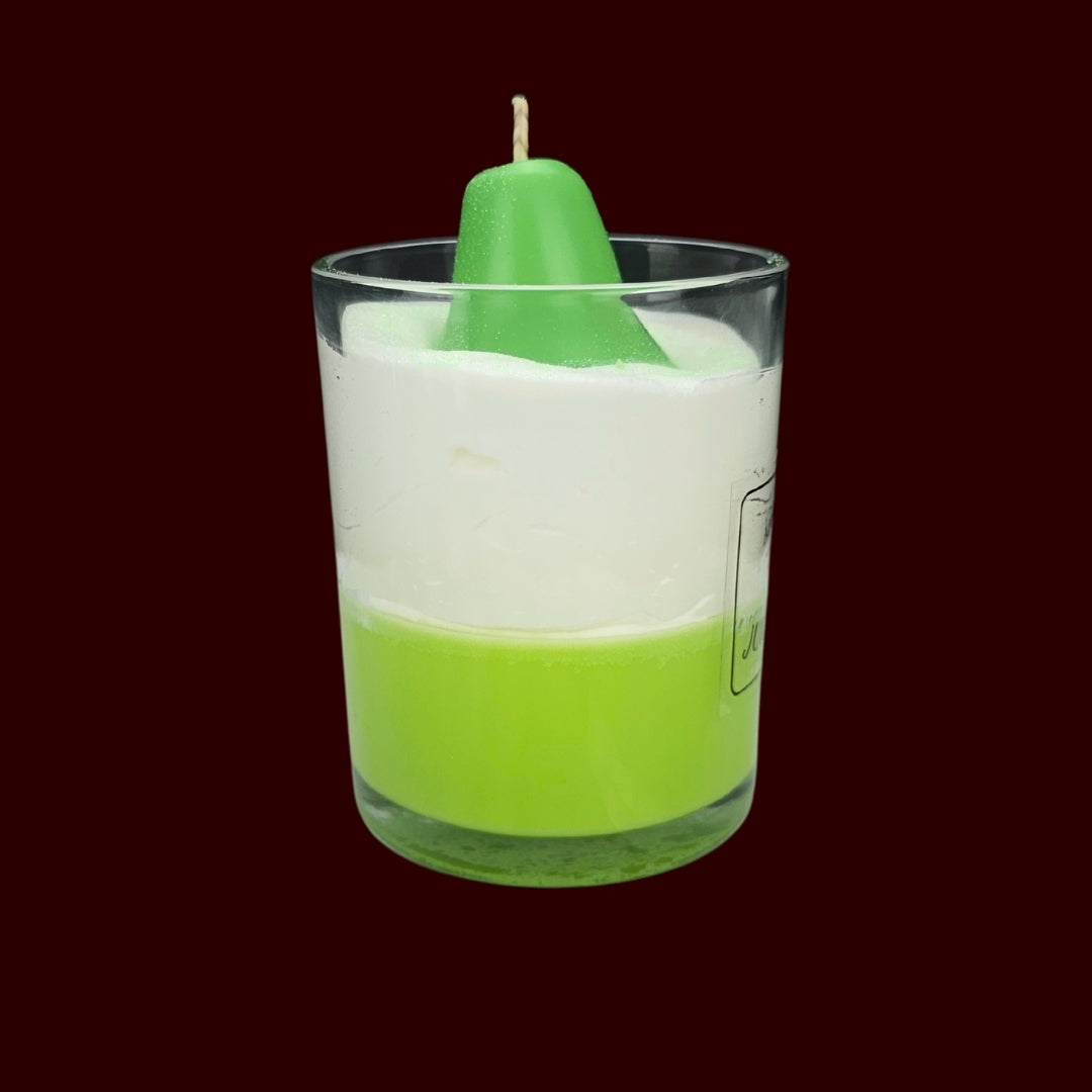 🍐JUICY PEAR🌼 Lumânare parfumată decorativă, ceară naturală handmade