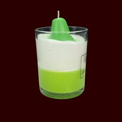 🍐JUICY PEAR🌼 Lumânare parfumată decorativă, ceară naturală handmade