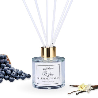 🫐BLUEBERRY VANILLA🍦 Odorizant de cameră natural cu bețișoare, bază ECO-FRIENDLY, handmade - Afine, Vanilie