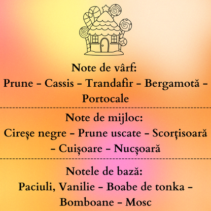 Set Cadou CANDY LAND – Lumânare Parfumată Naturală și Odorizant cu Bețișoare Premium, Intensitate Medie
