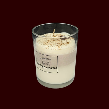 ☕COFFEE MOCHA🍪 Lumânare parfumată decorativă, ceară naturală handmade