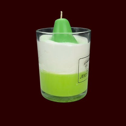 🍐JUICY PEAR🌼 Lumânare parfumată decorativă, ceară naturală handmade