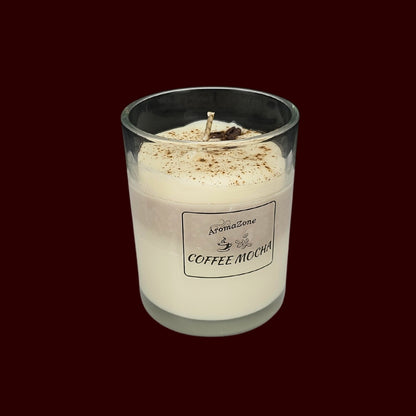 ☕COFFEE MOCHA🍪 Lumânare parfumată decorativă, ceară naturală handmade