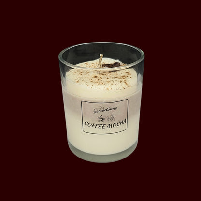 ☕COFFEE MOCHA🍪 Lumânare parfumată decorativă, ceară naturală handmade
