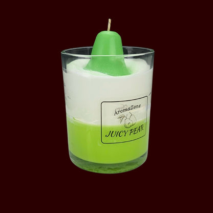 🍐JUICY PEAR🌼 Lumânare parfumată decorativă, ceară naturală handmade