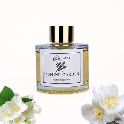 🌸JASMINE GARDEN🌿 Odorizant de cameră natural cu bețișoare, bază ECO-FRIENDLY, handmade - Iasomie, Mosc, Ylang-Ylang