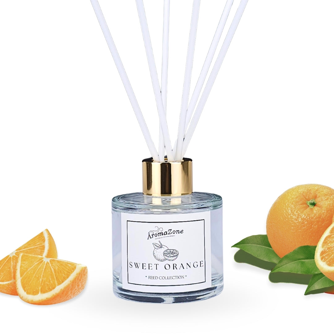 🍊SWEET ORANGE🍰 Odorizant de cameră natural cu bețișoare, bază ECO-FRIENDLY, handmade - Portocale, Citrice