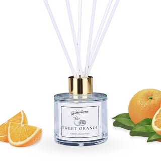 🍊SWEET ORANGE🍰 Odorizant de cameră natural cu bețișoare, bază ECO-FRIENDLY, handmade - Portocale, Citrice