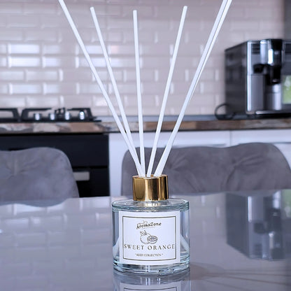 🍊SWEET ORANGE🍰 Odorizant de cameră natural cu bețișoare, bază ECO-FRIENDLY, handmade - Portocale, Citrice