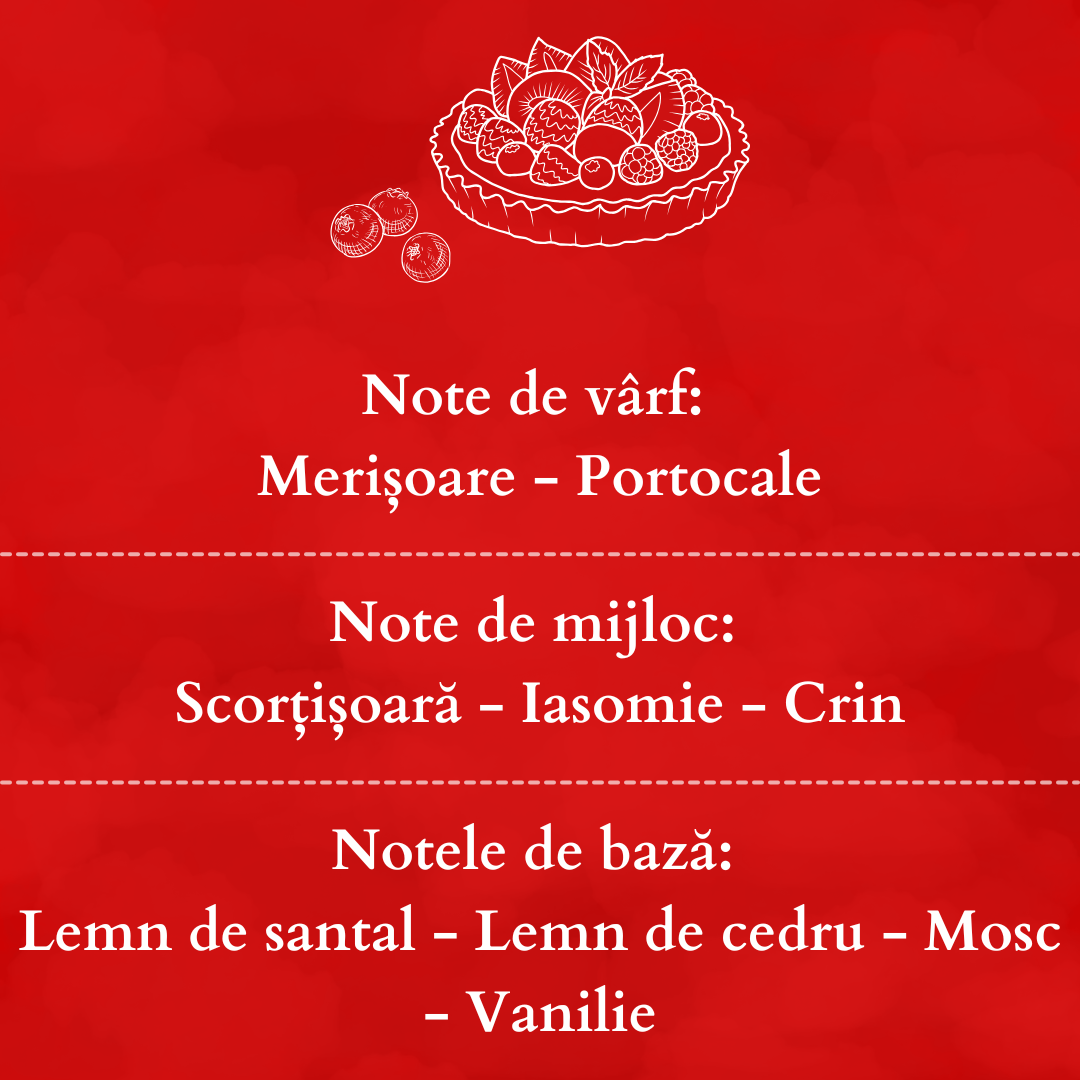 Set Cadou CRANBERRY TART – Lumânare Parfumată Naturală și Odorizant cu Bețișoare Premium, Intensitate Medie