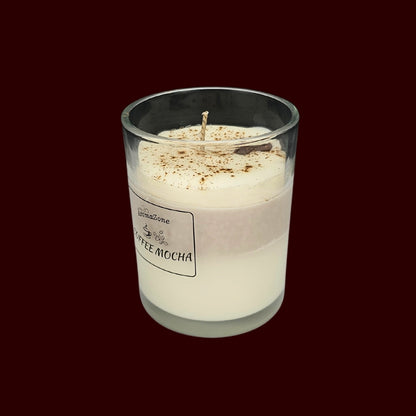 ☕COFFEE MOCHA🍪 Lumânare parfumată decorativă, ceară naturală handmade
