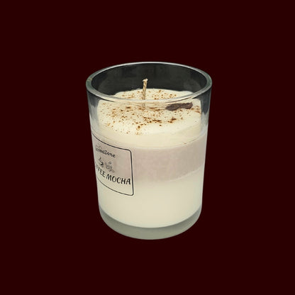 ☕COFFEE MOCHA🍪 Lumânare parfumată decorativă, ceară naturală handmade