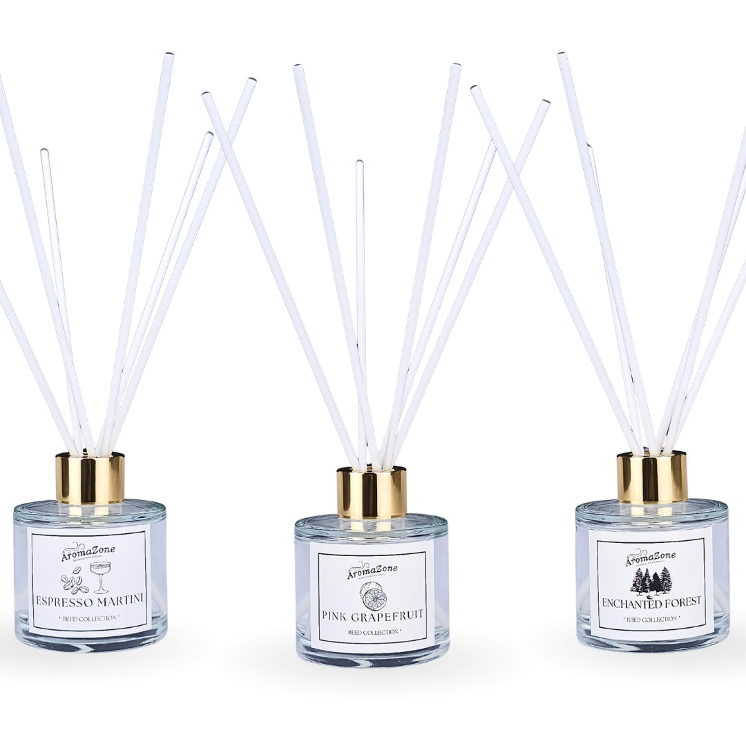 Set 3 X Odorizante de cameră natural cu bețișoare, bază ECO-FRIENDLY, handmade