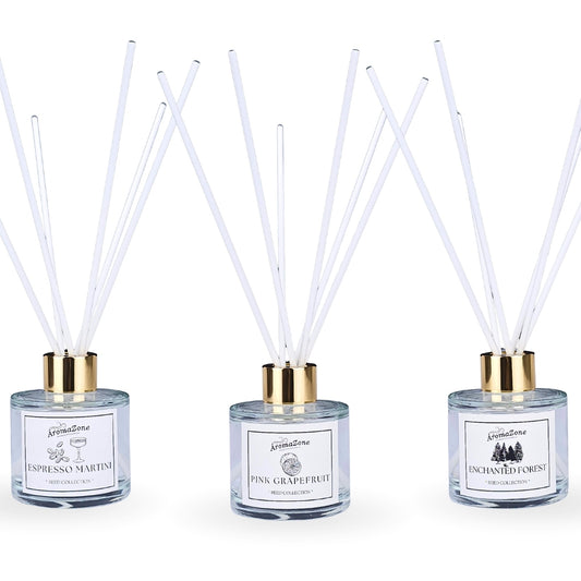 Set 3 X Odorizante de cameră natural cu bețișoare, bază ECO-FRIENDLY, handmade